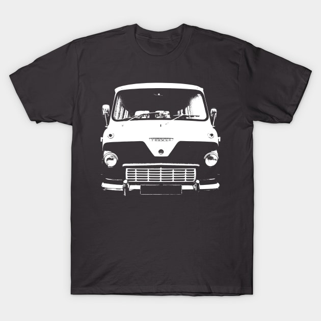 Thames 400E classic 1960s van white T-Shirt by soitwouldseem